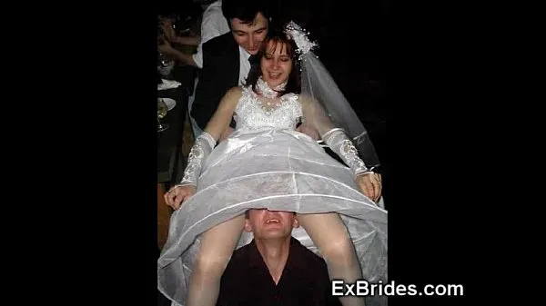 XXX Exhibitionist Brides Tabung hangat