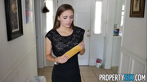 XXX PropertySex - Hot petite real estate agent makes hardcore sex video with client teplá trubice