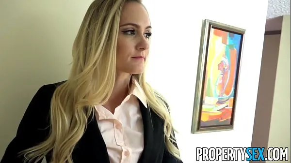 XXX PropertySex - Uncertain real estate agent fucked with confidence by big cock meleg cső