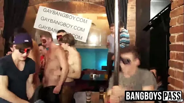 XXX Horny guys have a massive gangbang party having nasty fun หลอดอุ่น