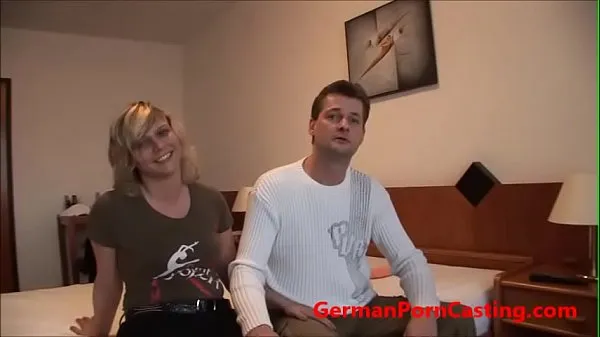 XXX German Amateur Gets Fucked During Porn Casting sıcak Tüp