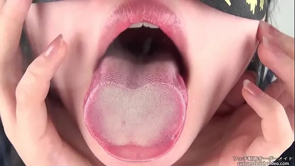 XXX Tongue spit Fetish varmt rør