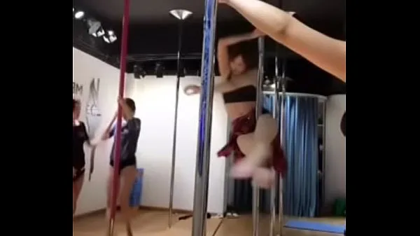 XXX learn pole dancing at home warm Tube
