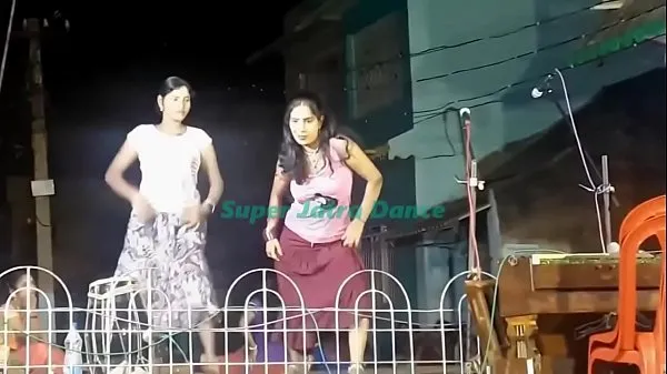 XXX See what kind of dance is done on the stage at night !! Super Jatra recording dance !! Bangla Village ja θερμός σωλήνας