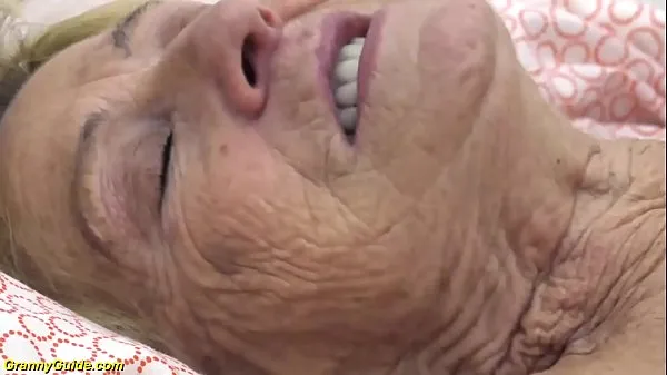XXX sexy 90 years old granny gets rough fucked warm Tube