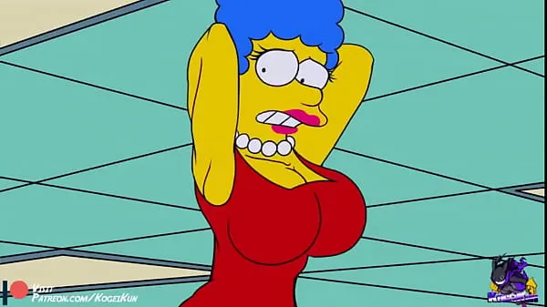 XXX Los pechos de Marge (Latino الأنبوب الدافئ
