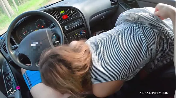 XXX Trailer - y. Couple Outdoor Fucking in Car at Sunset warm Tube