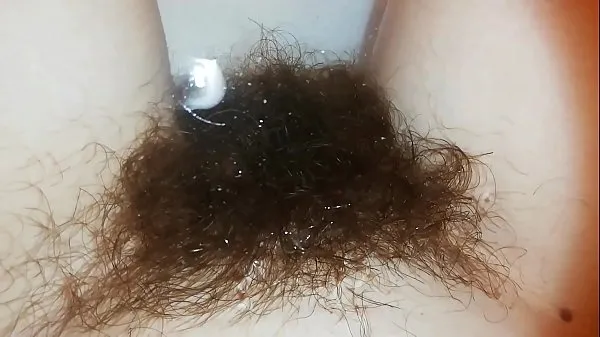 XXX Super hairy bush fetish video hairy pussy underwater in close up meleg cső