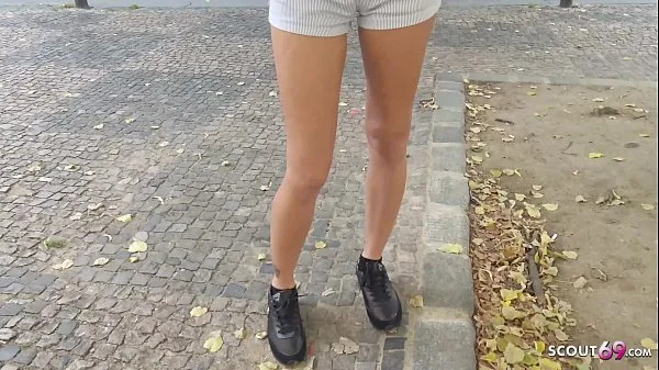 XXX GERMAN SCOUT - CUTE TEEN CINDY TALK TO FUCK AT REAL STREET CASTING गर्म ट्यूब