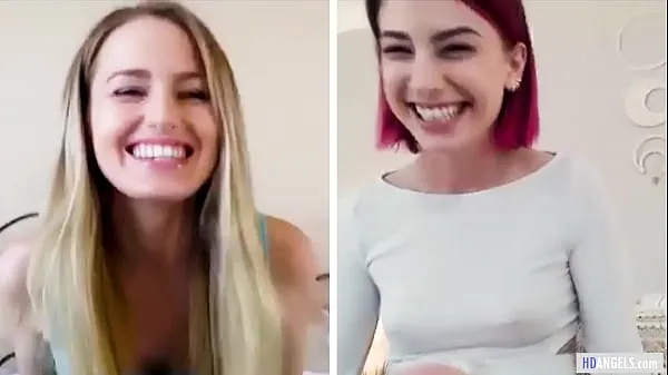 XXX Kristen & Scarlett Enjoy Webcam Sex Before Their Wedding Day Tabung hangat