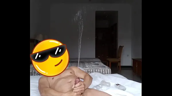 XXX Play cock masturbation in a small hotel warm Tube
