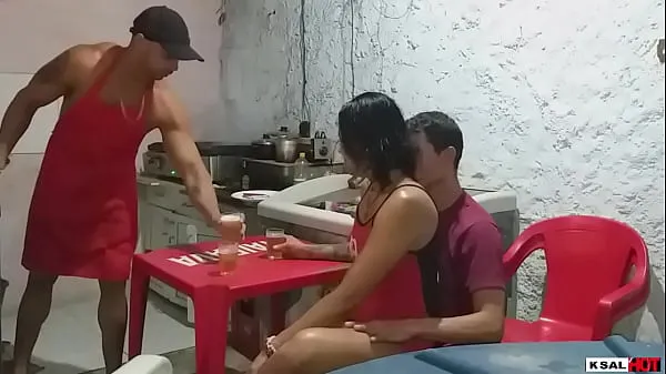 XXX Musa Danny hot, goes with his new sweetheart, in the Mike Hot cafeteria, and is too soft for the head of the kitchen, and dirty with the pussy and the caba all enjoyed ống ấm áp