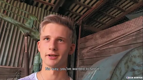 XXX Blond Twink Gets Paid From A Random Stranger To Have Sex With Him - CZECH HUNTER 554 الأنبوب الدافئ
