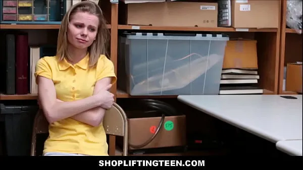 XXX ShopliftingTeen - Cute Skinny Blonde Shoplifting Teen Fucked By Officer - Catarina Petrov teplá trubice