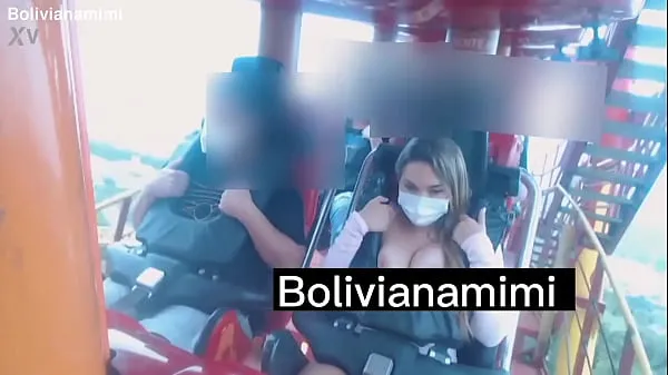 XXX Catched by the camara of the roller coaster showing my boobs Full video on bolivianamimi.tv warm Tube