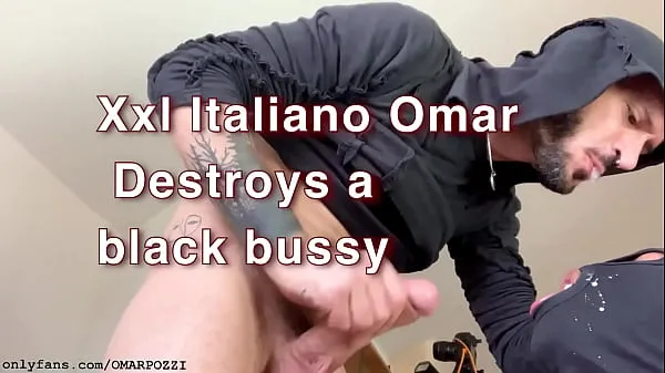 XXX Omar Pozzi destroys a Black Tight Bussy teplá trubica
