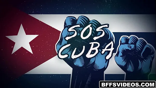XXX Shaking their huge asses holding signs of protest in the streets, hot Cuban girls Gabriela Lopez, Scarlett Sommers, and Serena Santos bravely raise funds for Cuba الأنبوب الدافئ