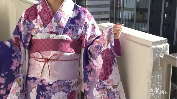 XXX Rei Kawashima Présentation d'un nouveau travail de "Kimono", une catégorie spéciale de la série de collection de modèles populaires car il s'agit d'un seijin-shiki 2013 ! Rei Kawashima appar Tube chaud