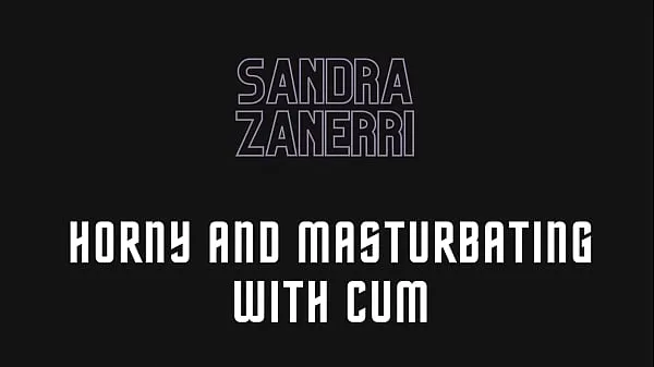 XXX Sandra Zanerri lingerie alone horny and masturbating with cum Tube chaud