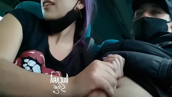 XXXFucking in a copetran bus with a stranger who paid my ticket暖管