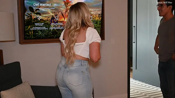 XXX Watch This)) Moms Friend Uses Her Big White Girl Ass To Make You CUM!! | Jenna Mane Fucks Young Guy varmt rør