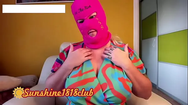 XXX Neon pink skimaskgirl big boobs on cam recording October 27th warme buis