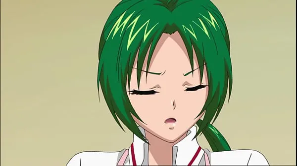 XXX Hentai Girl With Green Hair And Big Boobs Is So Sexy lämmin putki