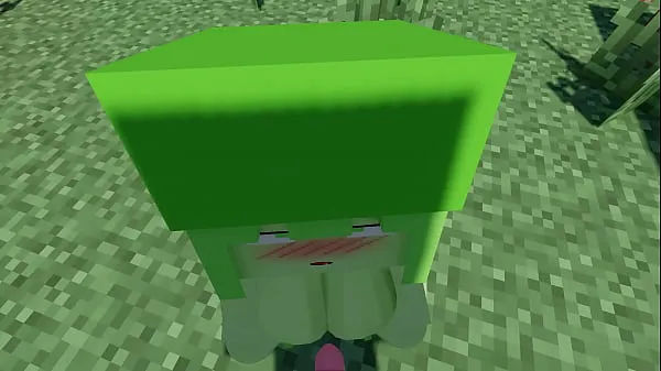 XXX Slime Girl ~Sex~ -Minecraft lämmin putki