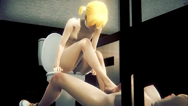 XXX Yaoi Femboy - Futanari Fucking in public toilet Part 1 - Sissy crossdress Japanese Asian Manga Anime Film Game Porn Gay teplá trubice