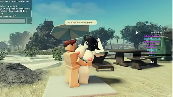 XXX Creampied Her Pussy In Roblox (feat Tabung hangat