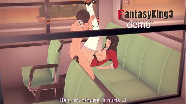 XXX Hinata on the bus uniform | Naruto | Promo (full video on RED warm Tube