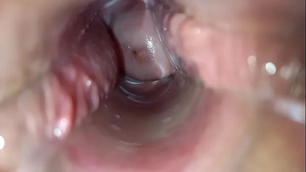 XXX Pulsating orgasm inside vagina varmt rør