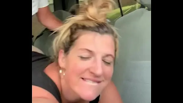 XXX Amateur milf pawg fucks stranger in walmart parking lot in public with big ass and tan lines homemade couple teplá trubice