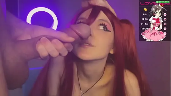 XXX Redhead teen gives POV blowjob and gets doggystyled warm Tube