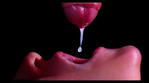 XXX CLOSE UP: BEST Milking Mouth for your DICK! Sucking Cock ASMR, Tongue and Lips BLOWJOB DOUBLE CUMSHOT -XSanyAny varmt rør