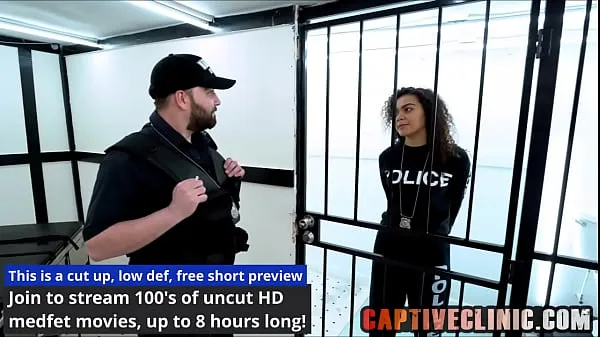 XXX 2 Male Police Strip Search Crooked Corrupt Cop Mara Luv At Rikers Island After She Gets Arrested For Her Crimes گرم ٹیوب