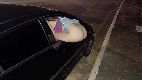 XXX Wife ass out for strangers to fuck her in public meleg cső