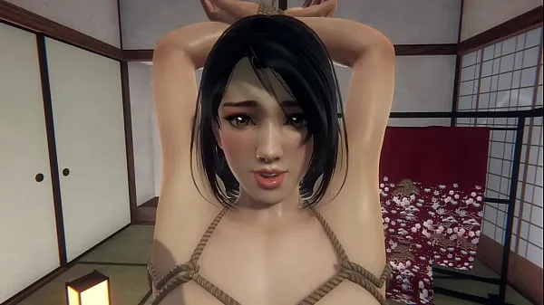 XXX Japanese Woman Gets BDSM FUCKED by Black Man. 3D Hentai Tiub hangat