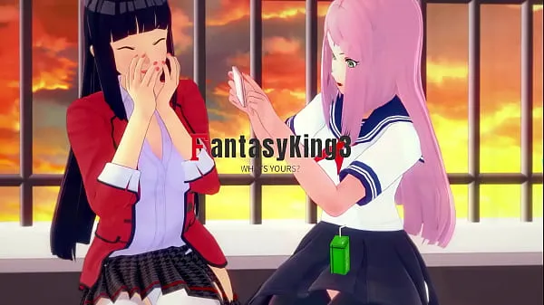 XXX Hinata Hyuga and Sakura Haruno love triangle | Hinata is my girl but sakura get jealous | Naruto Shippuden | Free Tabung hangat