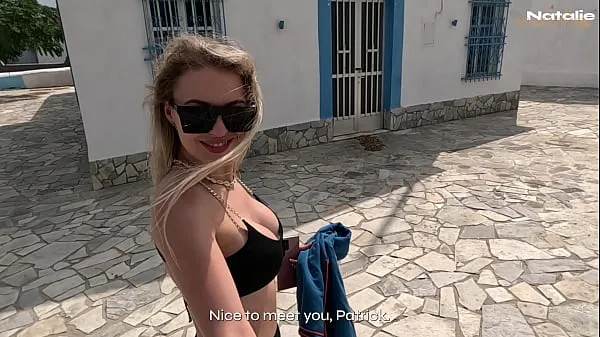 XXX Dude's Cheating on his Future Wife 3 Days Before Wedding with Random Blonde in Greece θερμός σωλήνας