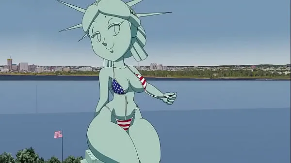 XXX Статуя Свободы — Тансау (Порно Анимация, 18 теплая трубка