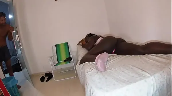 XXX Negona Tired of the Trip and Already Got Cock in Her Pussy and Still Drinking the Cum | Fernanda Chocolatte - Joao O Safado warme buis