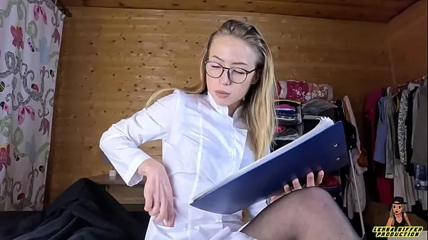 XXX Hot amateur anal with sexy russian nurse - Leksa Biffer varmt rør